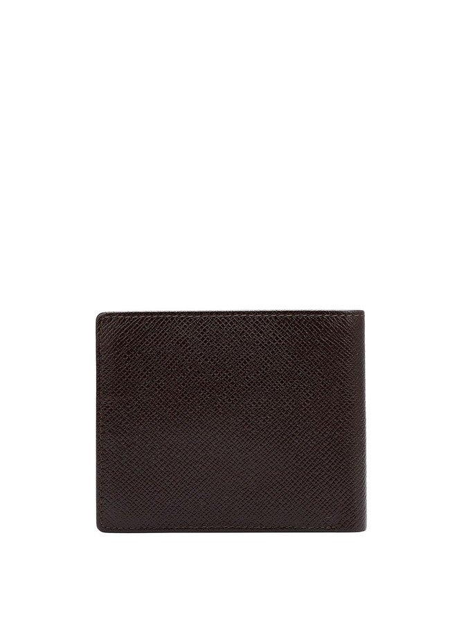 Da Milano RFID Protected Leather Wallet for Men with Card Slot - Brown - Image 5